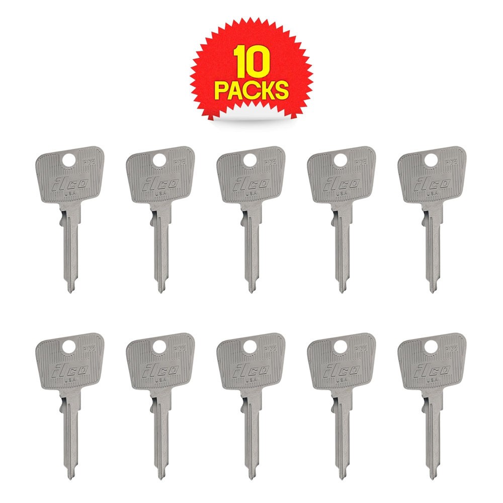 PO5 Key Blank Nickel