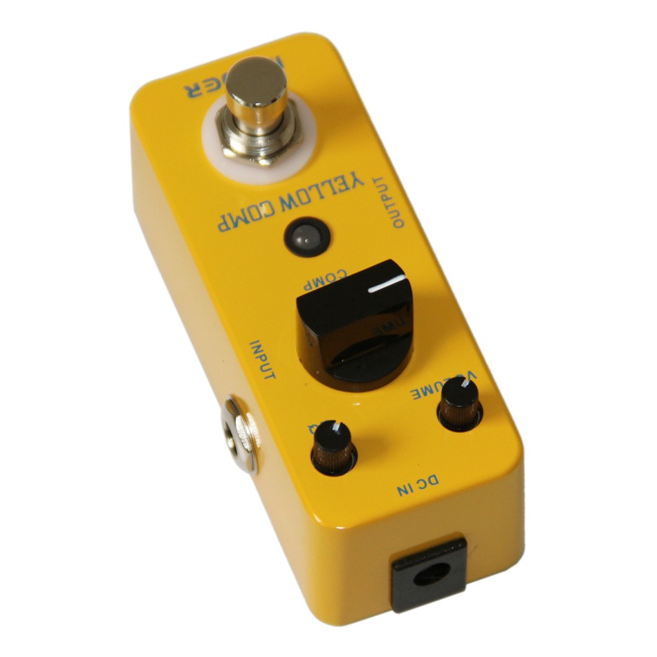 MOOER Mini Compression Effect Guitar Pedal Adjustable EQ Volume for Guitar Bass