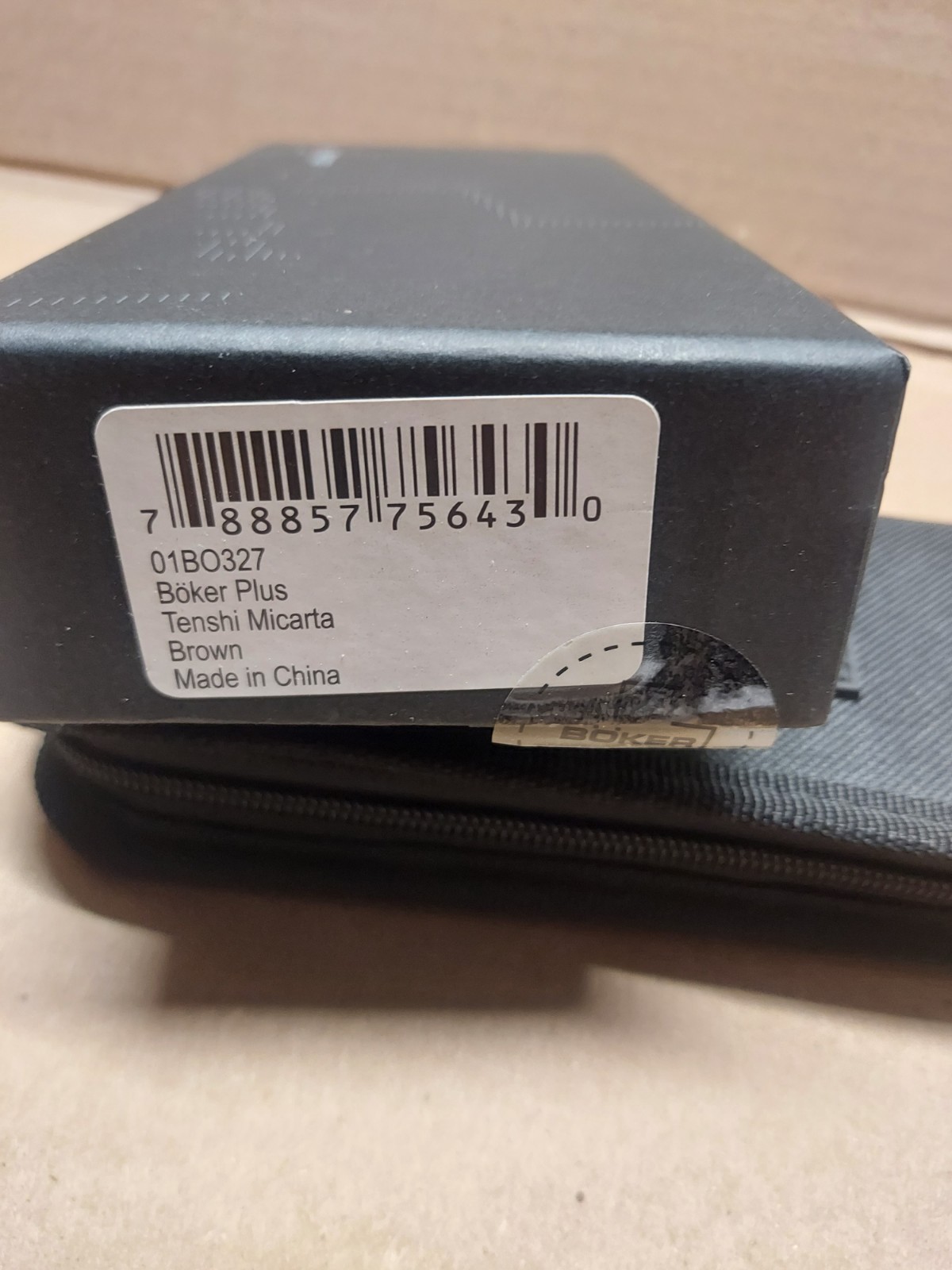 Boker Plus Tenshi Micarta Knife 01B0327