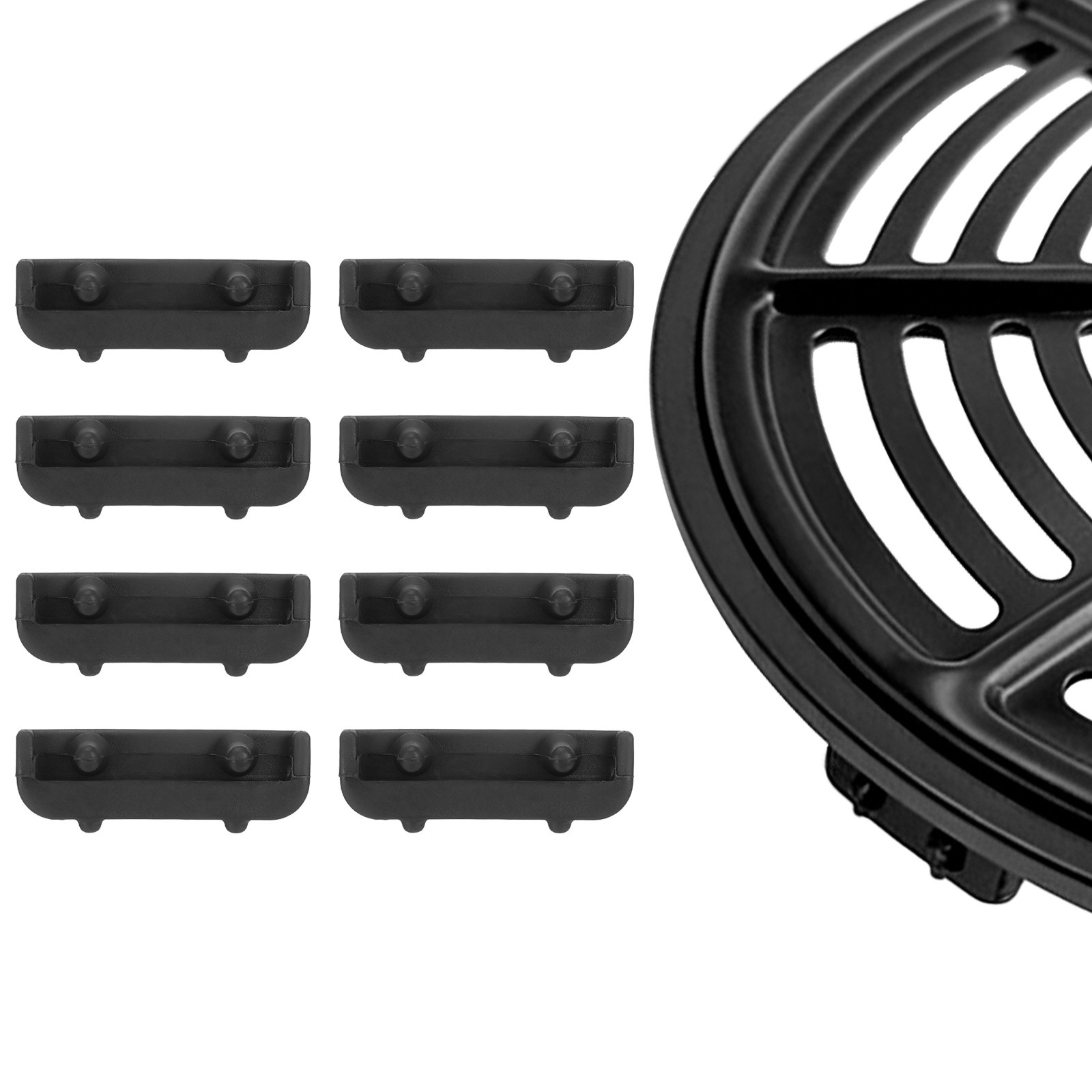 8Pcs Air Fryer Replacement Parts for Air Fryer 1.2x0.4x0.5 Inch, Rectangular