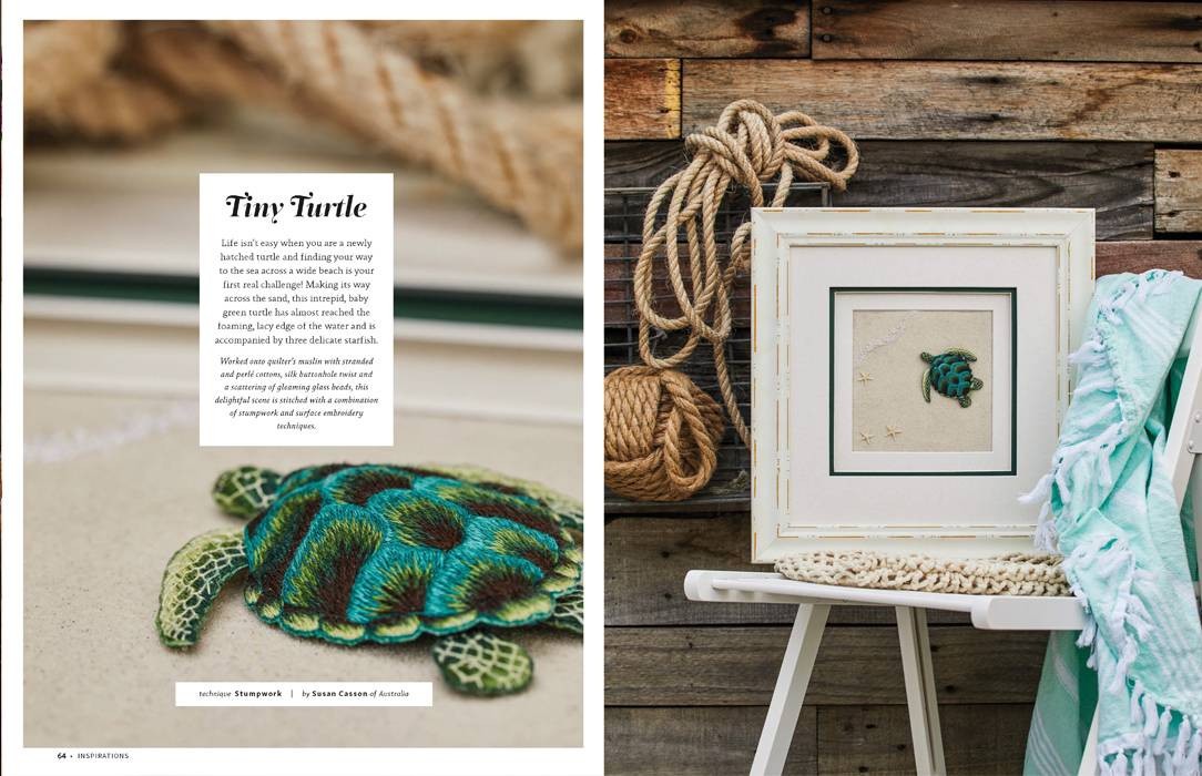 Inspirations Magazine Issue 110 - Stitching Sensations - New!