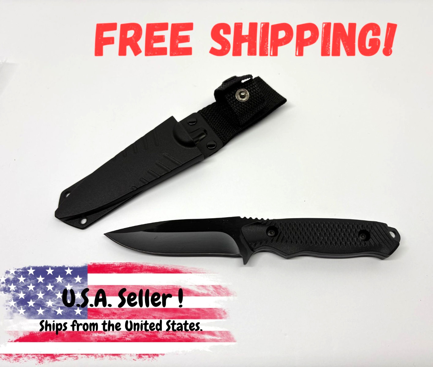 Outdoor Tactical Knife Personal Defense Sharp Diving Utility Knife High Hardness