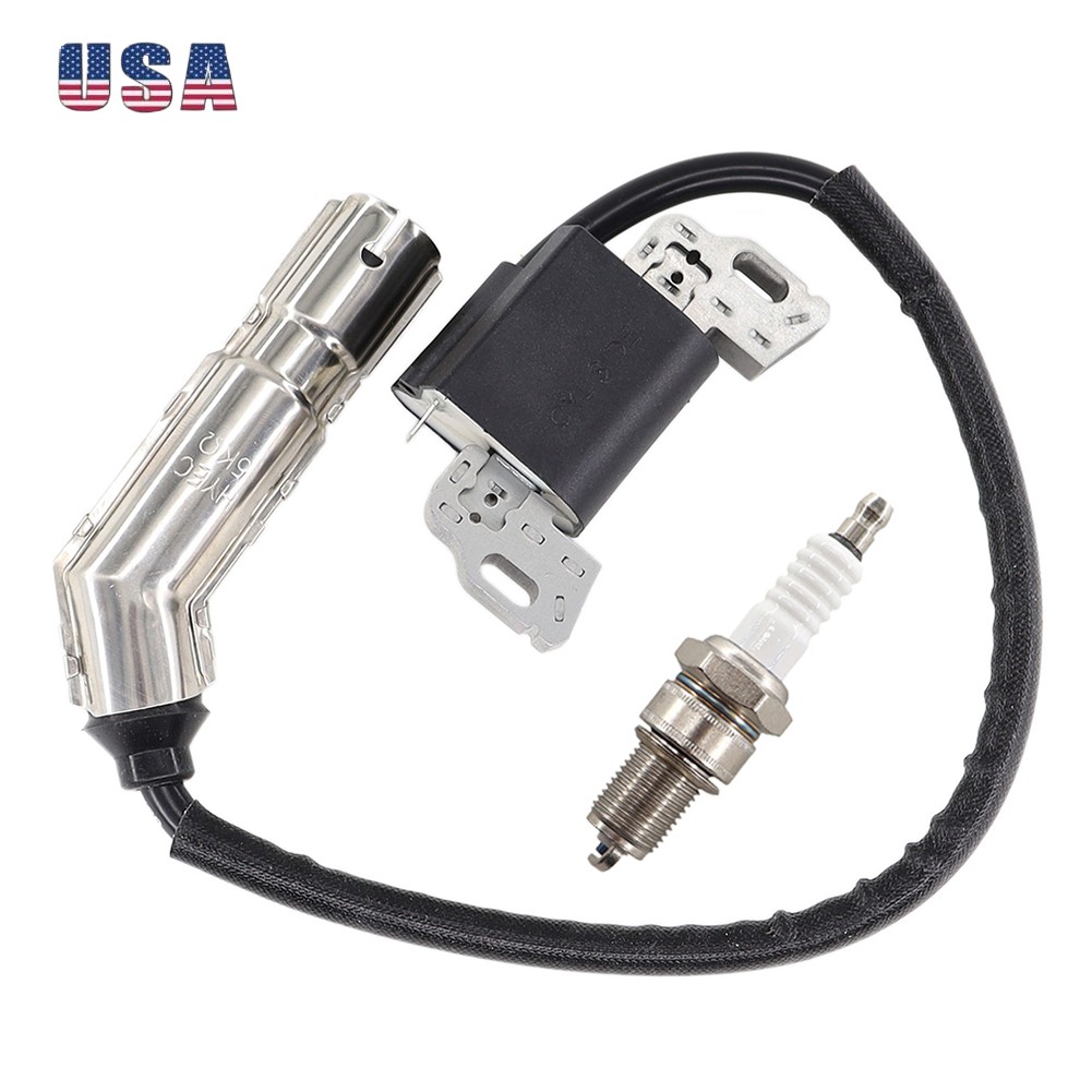 Ignition Coil w/ Spark Plug For John Deere 105 115 E110 S100 S110 D110 AUC11822
