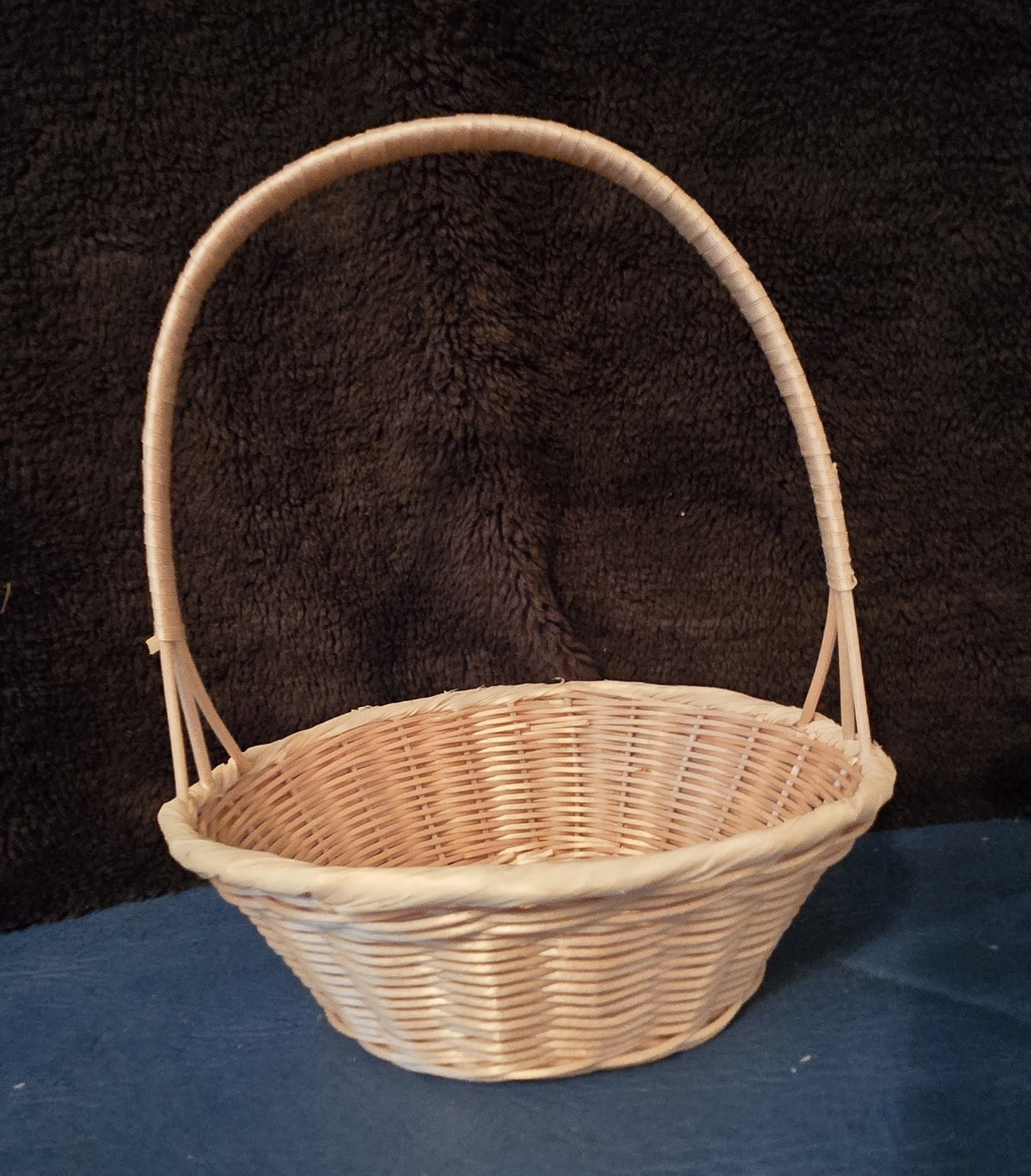 6 Vintage Easter And Decorative Wood Baskets
