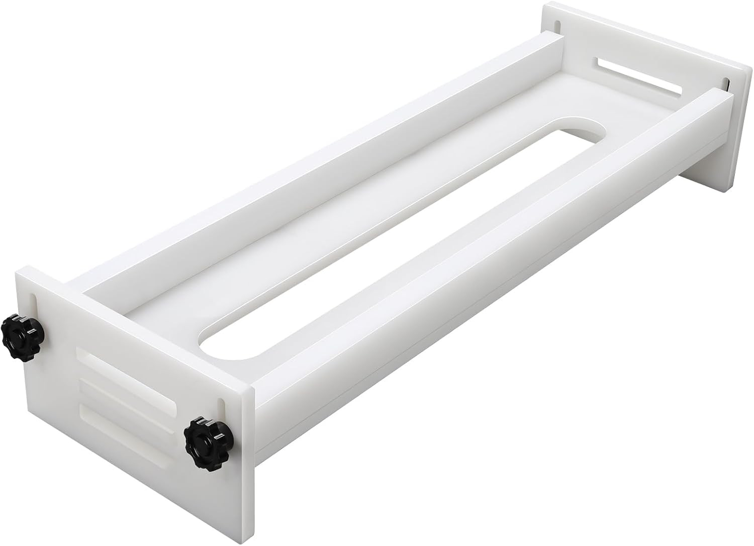 24 Inch HDPE Router Sled for Flattening Slabs, Benchtop Slab Flattening Jig, Adj