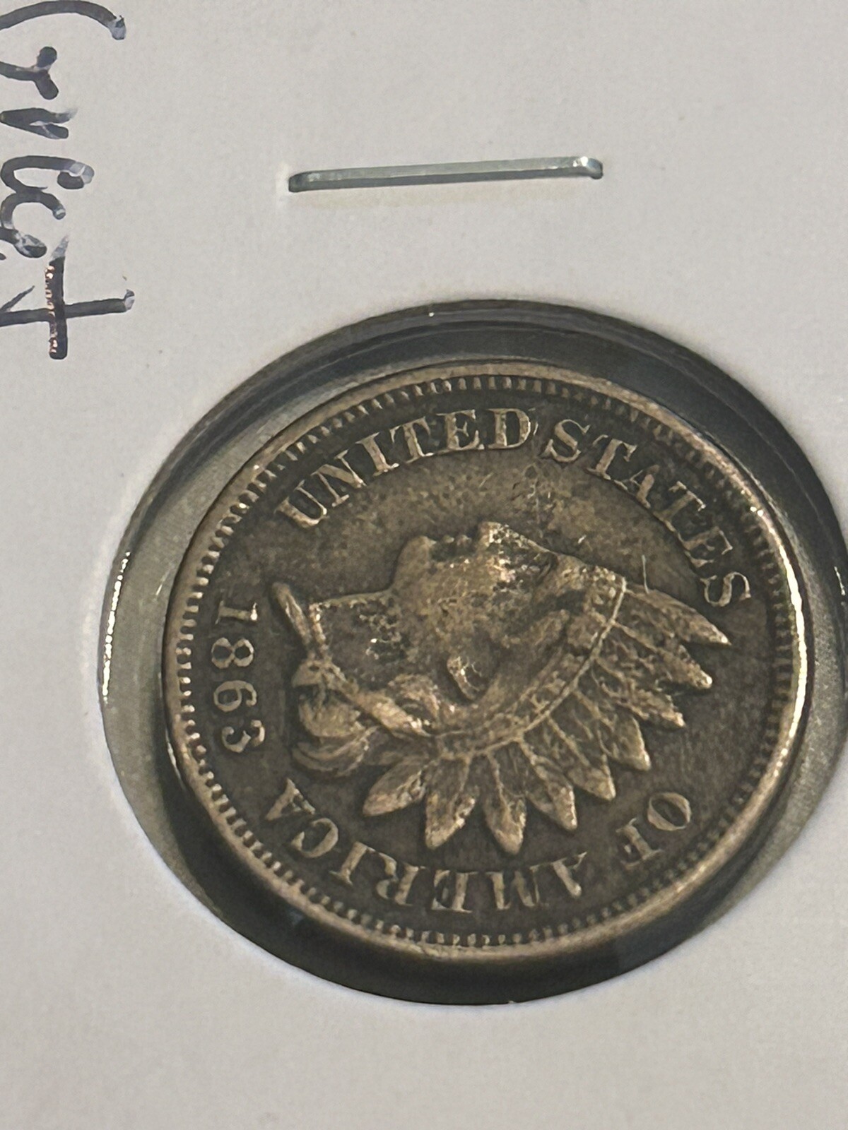 1863 and 1875 indian cents Check Pictures Look At My Listings Please👀