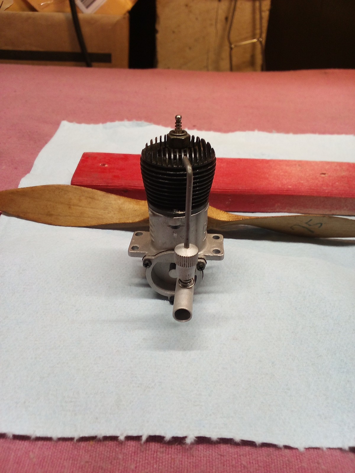 Vintage Bantam Model Airplane Engine From The 40's