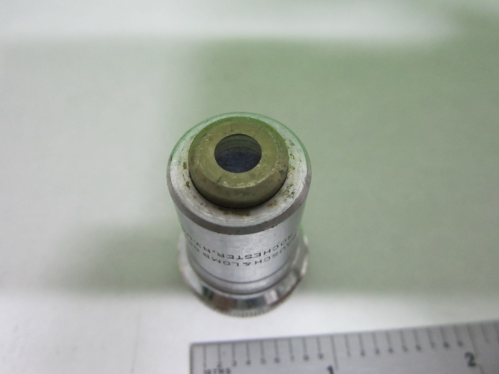 MICROSCOPE PART OBJECTIVE BAUSCH LOMB 20X OPTICS BIN#S8-13