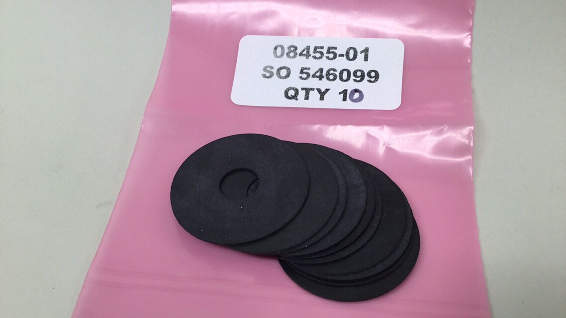 SVG 08455-01 Seal Wafer Carrier Rubber S150364 1-1/2" OD 7/16" ID (Pack Of 10)