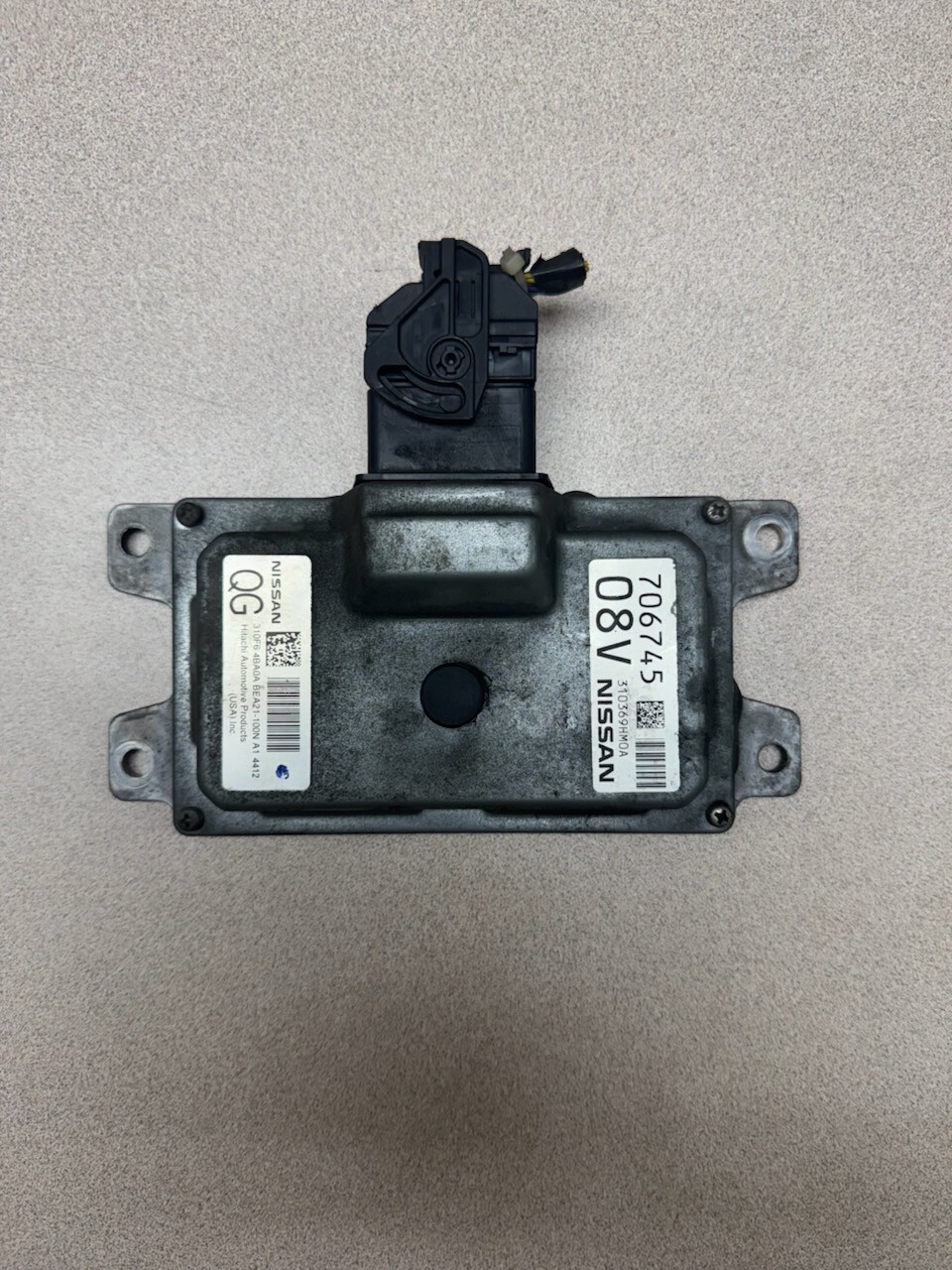 13-14 ALTIMA Transmission Control Module Tray CVT Sedan   310369HM0A TCM TCU