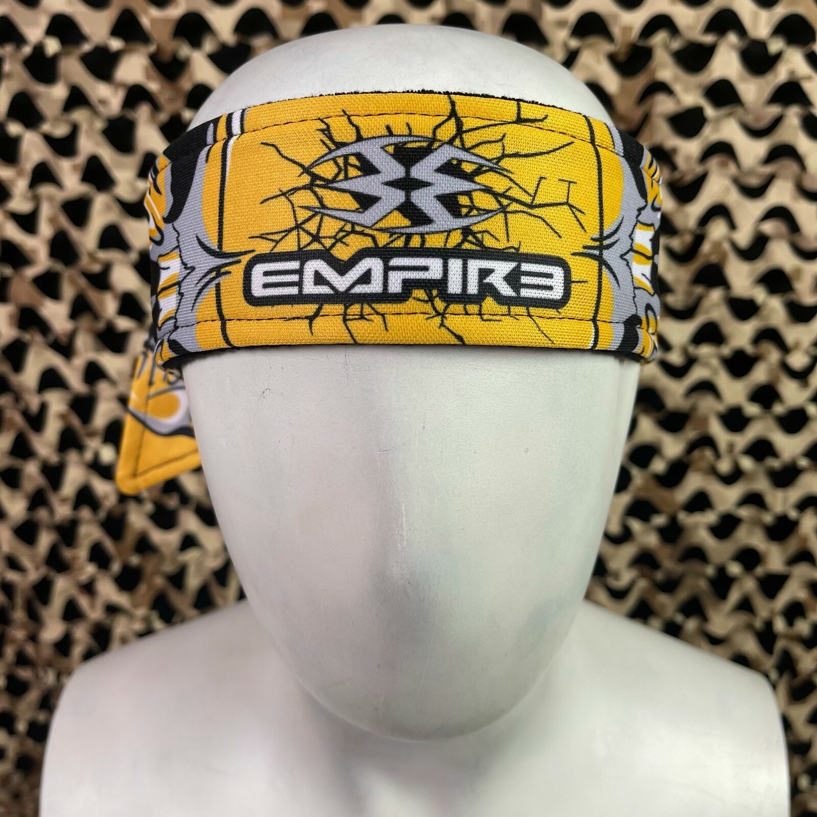 NEW Empire Contact TT Padded Headband - Skull Crusher Gold