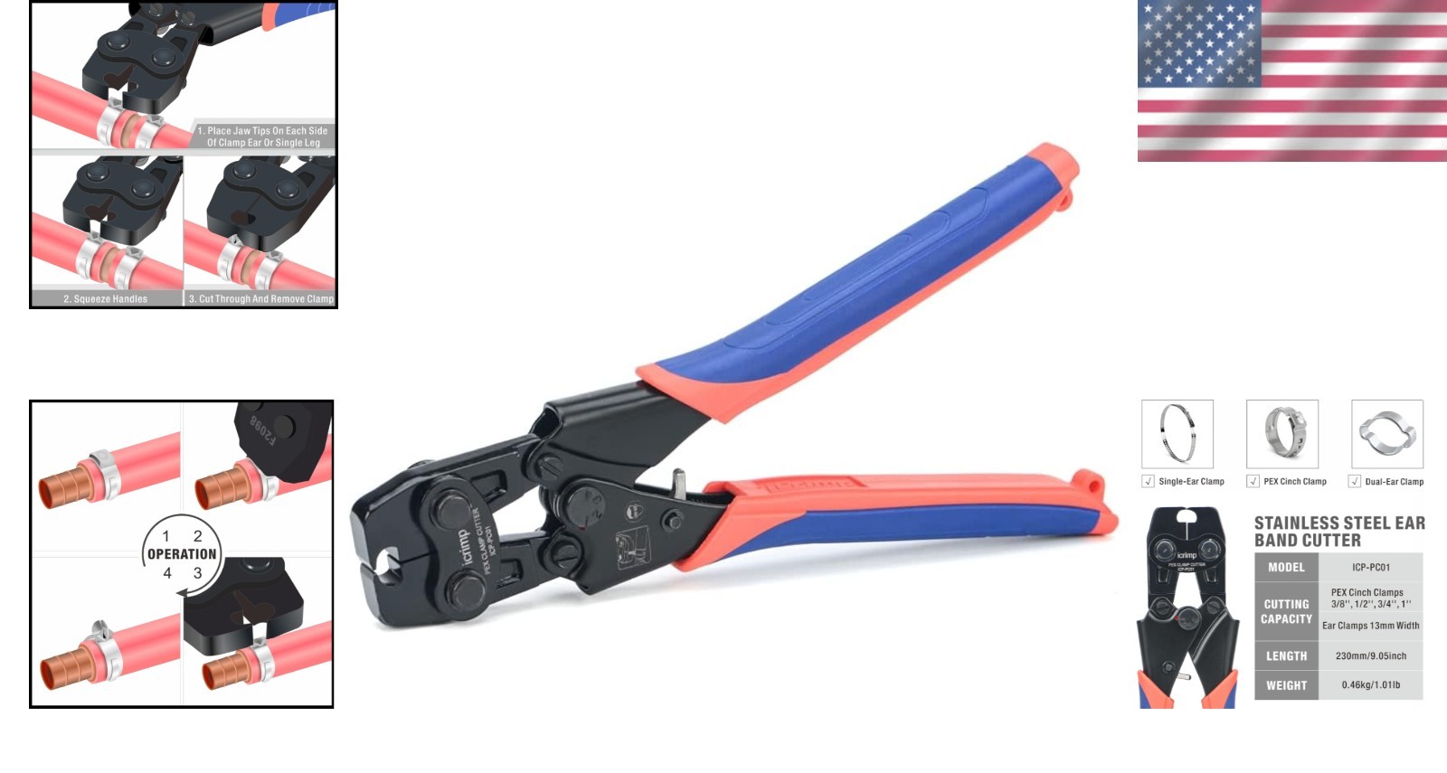 iCrimp PEX Cinch Clamp Removal Tool.