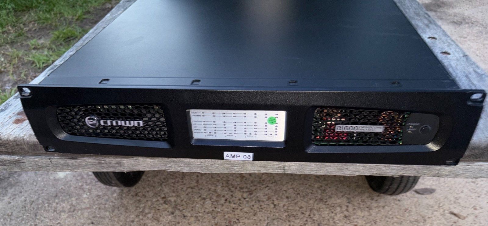 Crown DCI 8/600 600W 8-Channel 600W Analog Amplifier / Amp 8 600