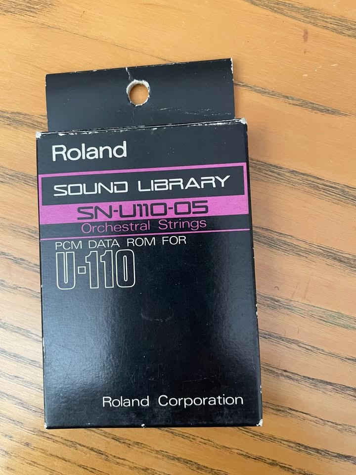 Roland SN-U110-05 Orchestral Strings Sound Card PCM Data Rom for U-110, U-220