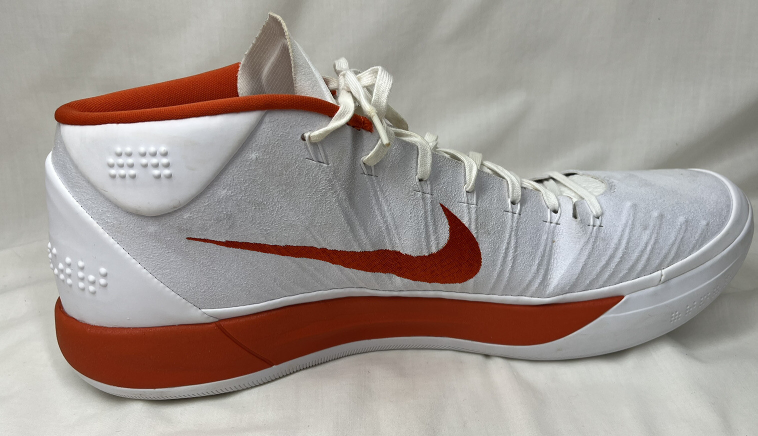 Nike Kobe AD White Orange TB 942521-111 Basketball Shoe Promo Sz 17 RARE EUC