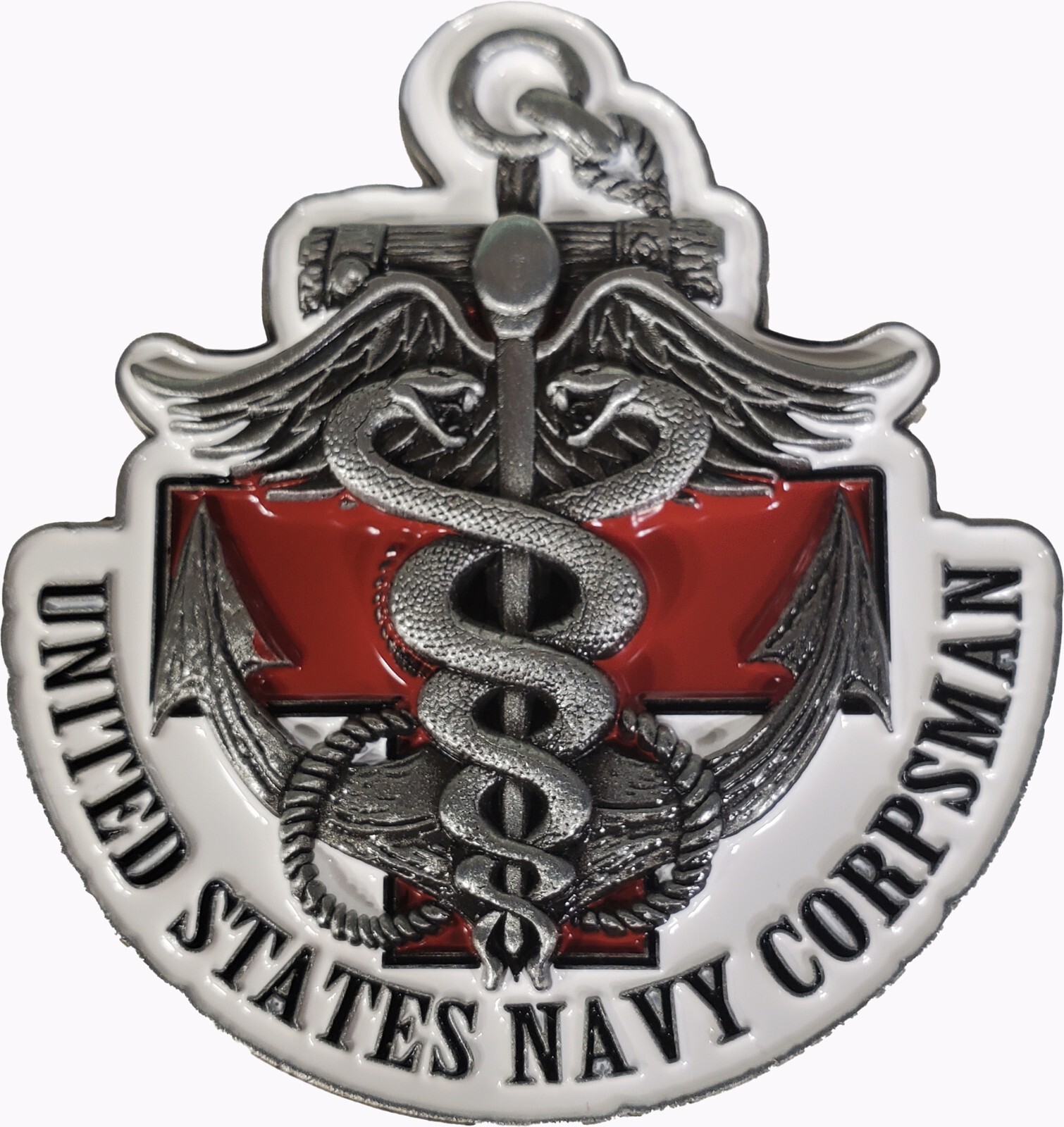 US Navy Corpsman US Marines "Devil Doc" Commemorative Challenge coin 2" 181