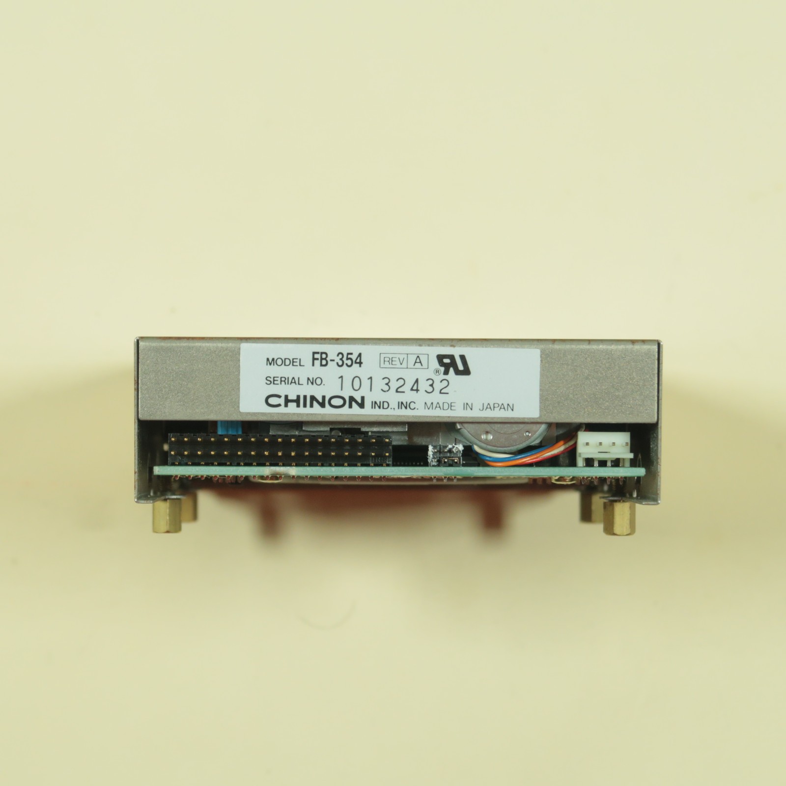 Vintage Chinon FB-354 3.5" Floppy Drive Commodore Amiga 500 2000 Missing Button