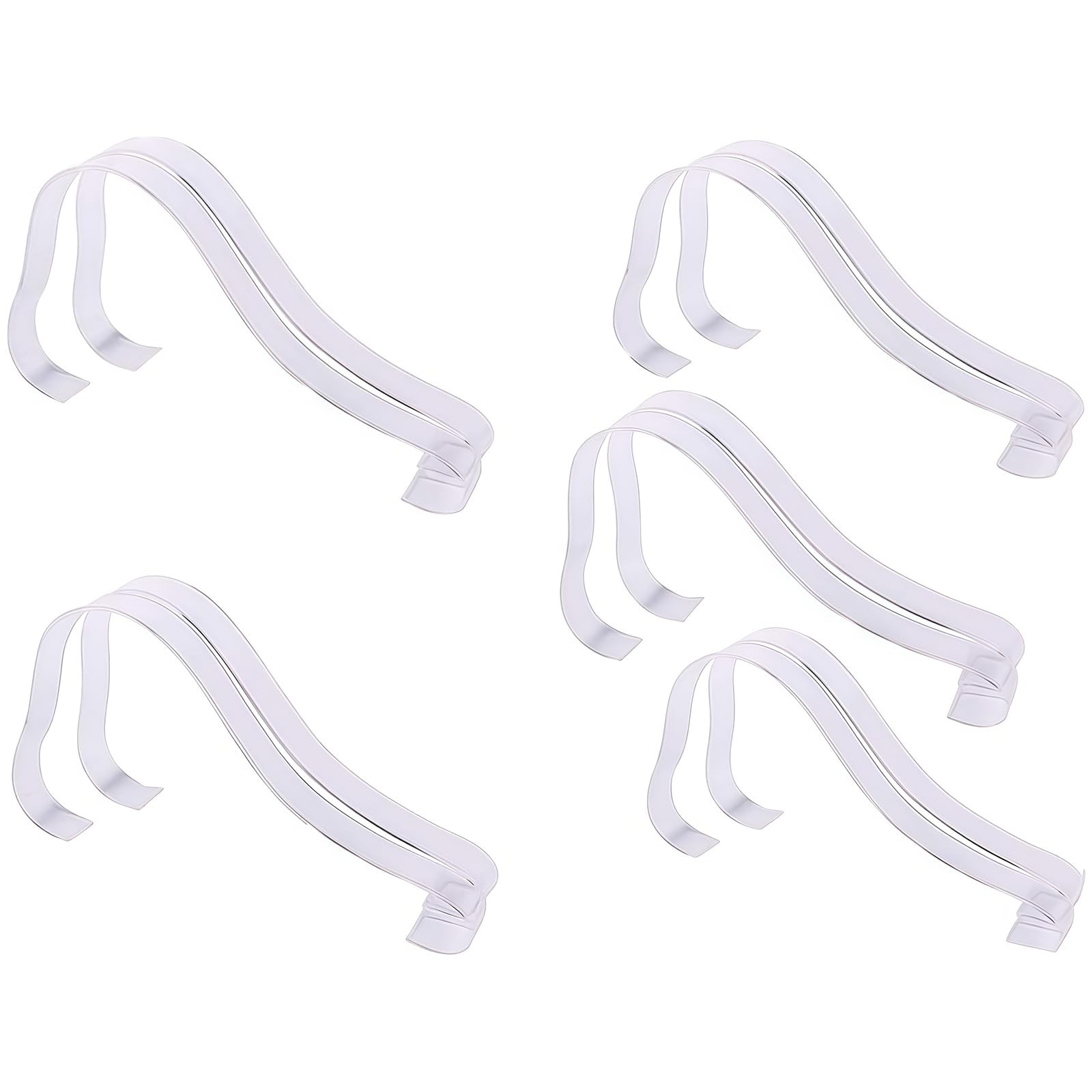 10PCS Acrylic Shoe Display Stand Clear Shoe Shaper Inserts Retail Storage