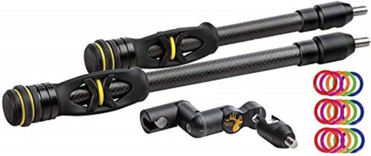 Archery Stabilizer Kit Carbon Quick Connect Vibration Noise Reduction