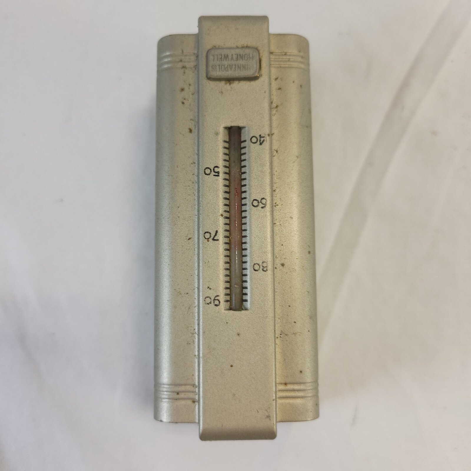 Vintage Honeywell Minneapolis Art Deco Wall Thermostat T81A2X1A2 Made in USA