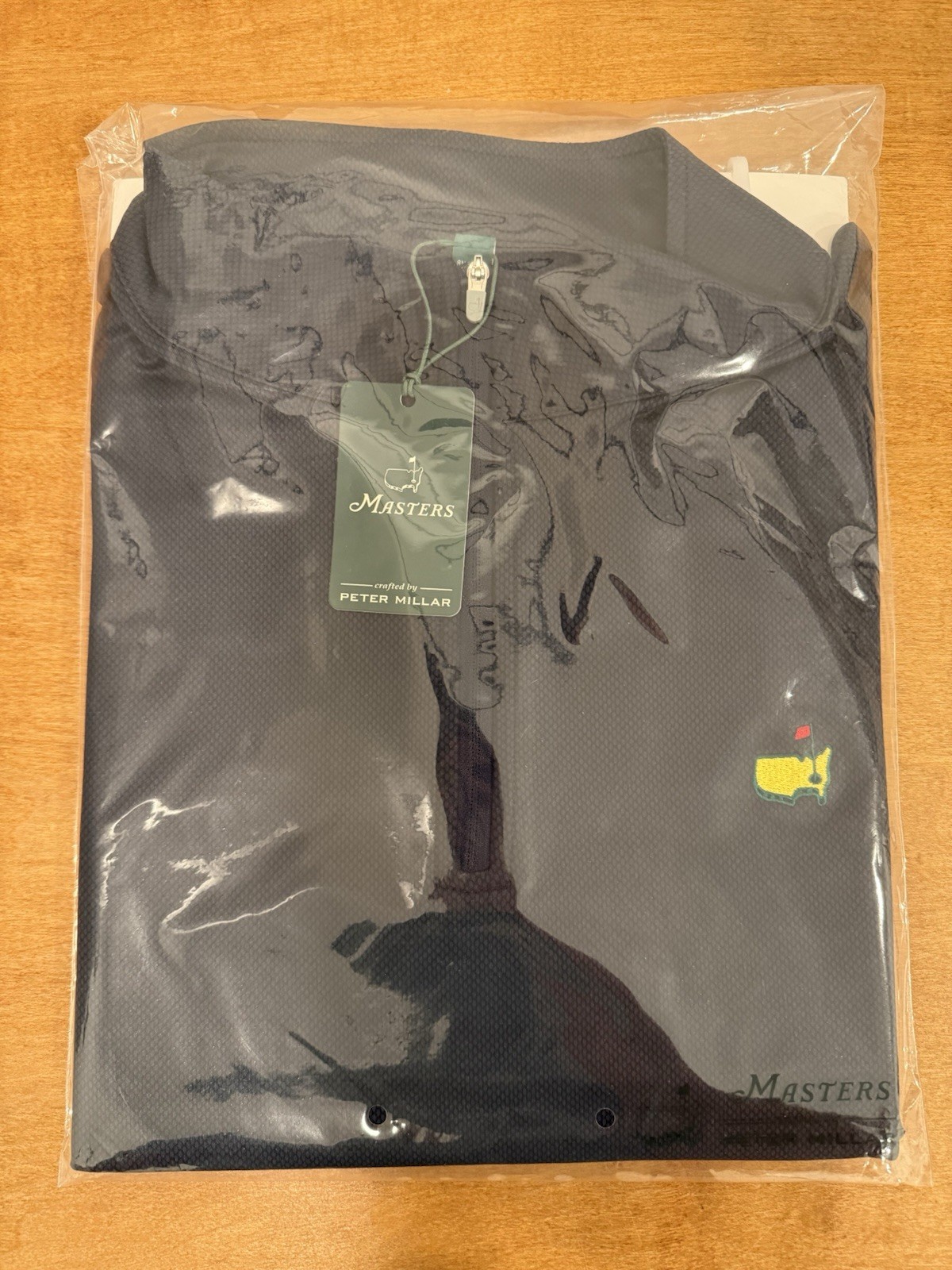 Masters Peter Millar Pullover XL Navy 2025 Masters Golf Quarter Zip ANGC  New