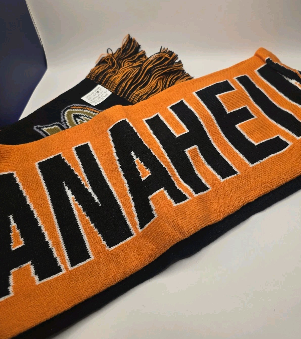 NHL Anaheim Ducks 2018-2019 Orange Alliance Member Season Ticket Holder Scarf