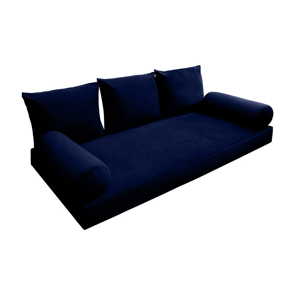 COVER ONLY Model V3 TwinXL Velvet KnifeEdge Indoor Daybed Mattress Cushion AD373
