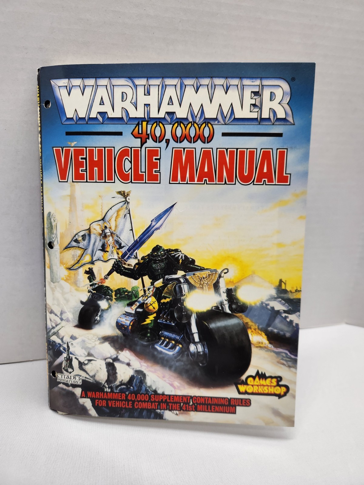 Games Workshop Warhammer 40k Vehicle Manual  - 1992 Read