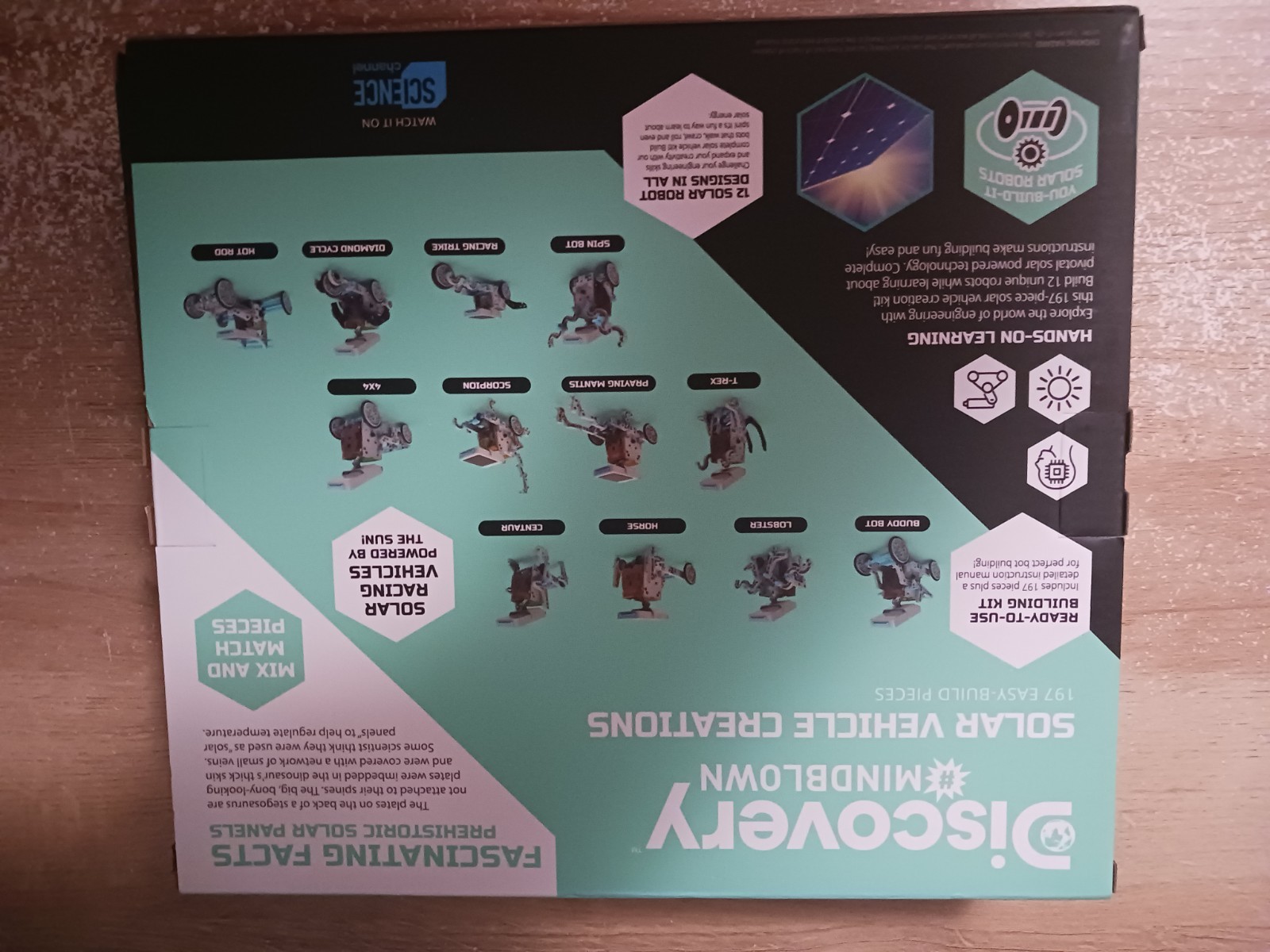 DISCOVERY MIND BLOWN SOLOR POWER VEHICLE 197 PIECES