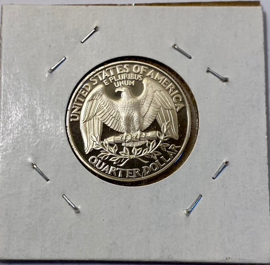 1994 S Deep Cameo Proof Washington Quarter