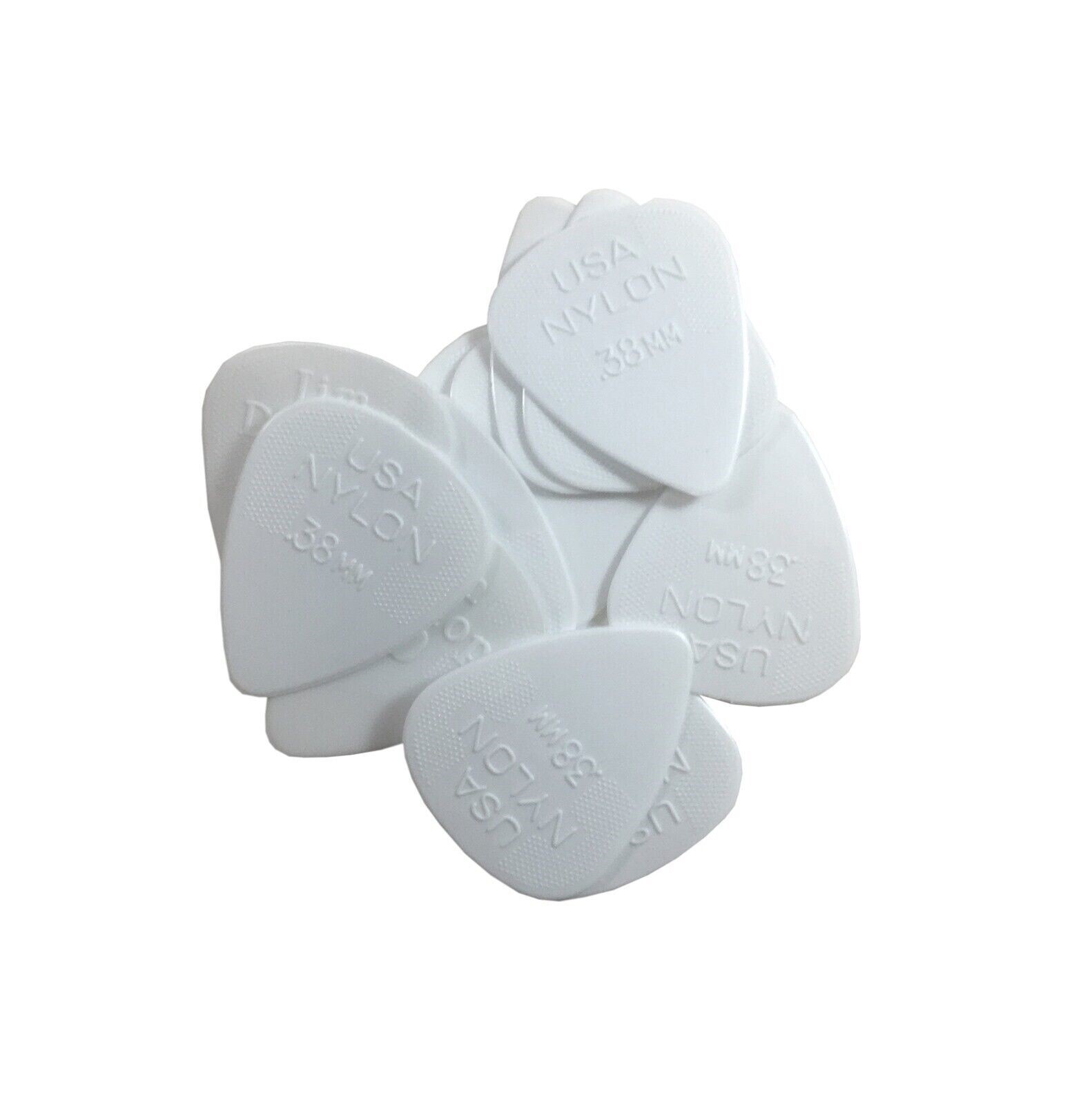 Dunlop Guitar Picks 12 Pack Nylon .38 ultra light (44P.38) Guitar Picks