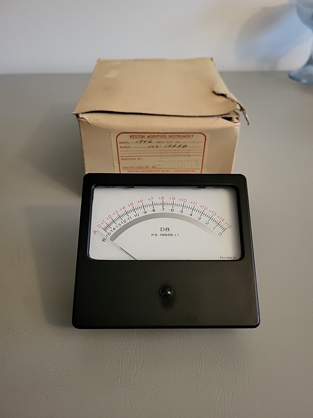 Weston Instruments Gauge/Faceplate DB KS 19888 L1 New/Refurbished