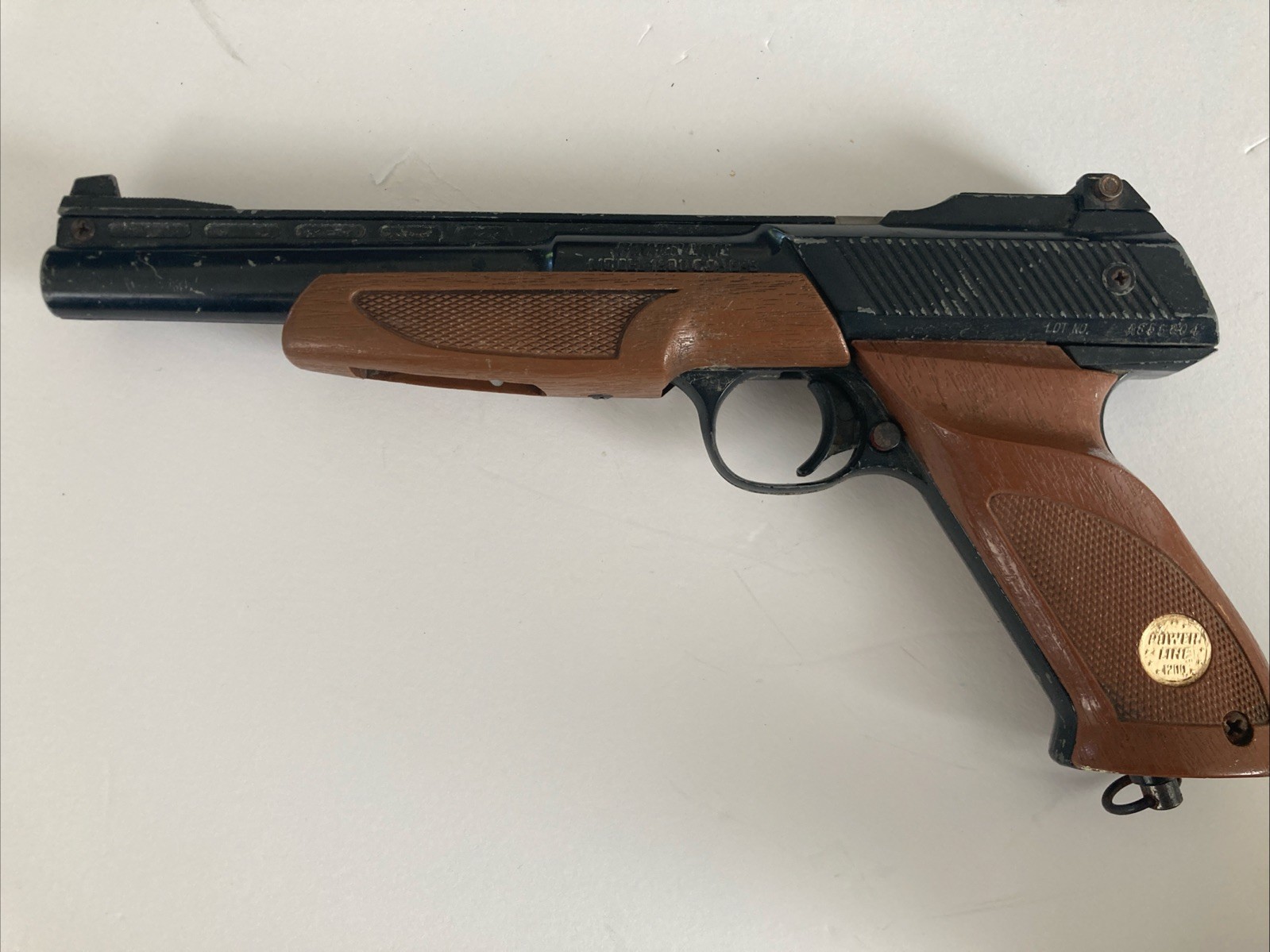 Vintage Daisy Powerline Model 1200 CO2 .177 Caliber BB Pistol For Parts / Repair