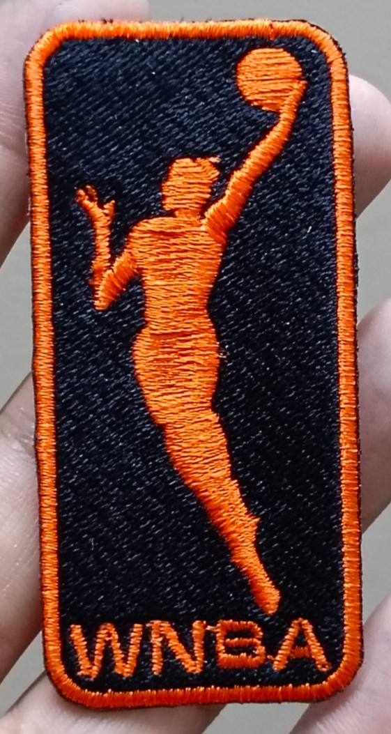 Pack Of 2 WNBA Basketball Logo Iron On Patch - Sew Patch - Embroidered Patch