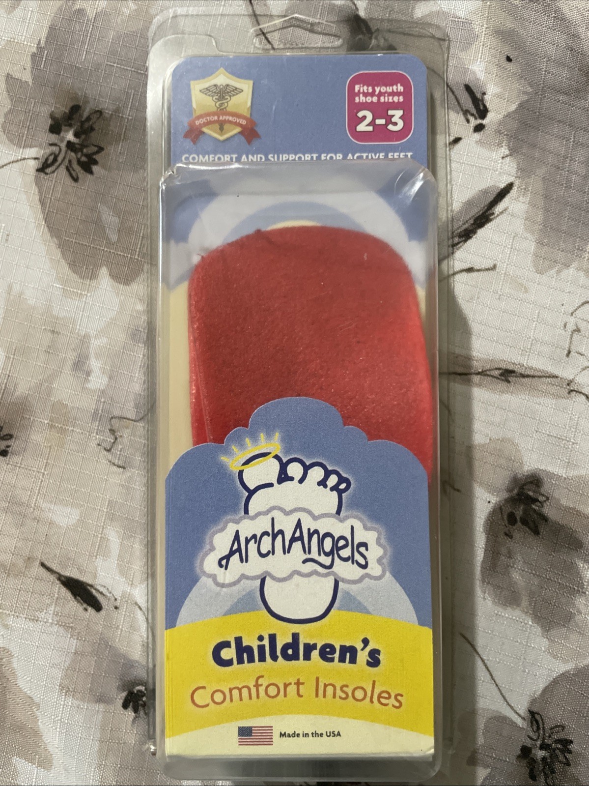 Arch Angels Childrens Comfort Insoles - Youth 2-3 - USA X-Large