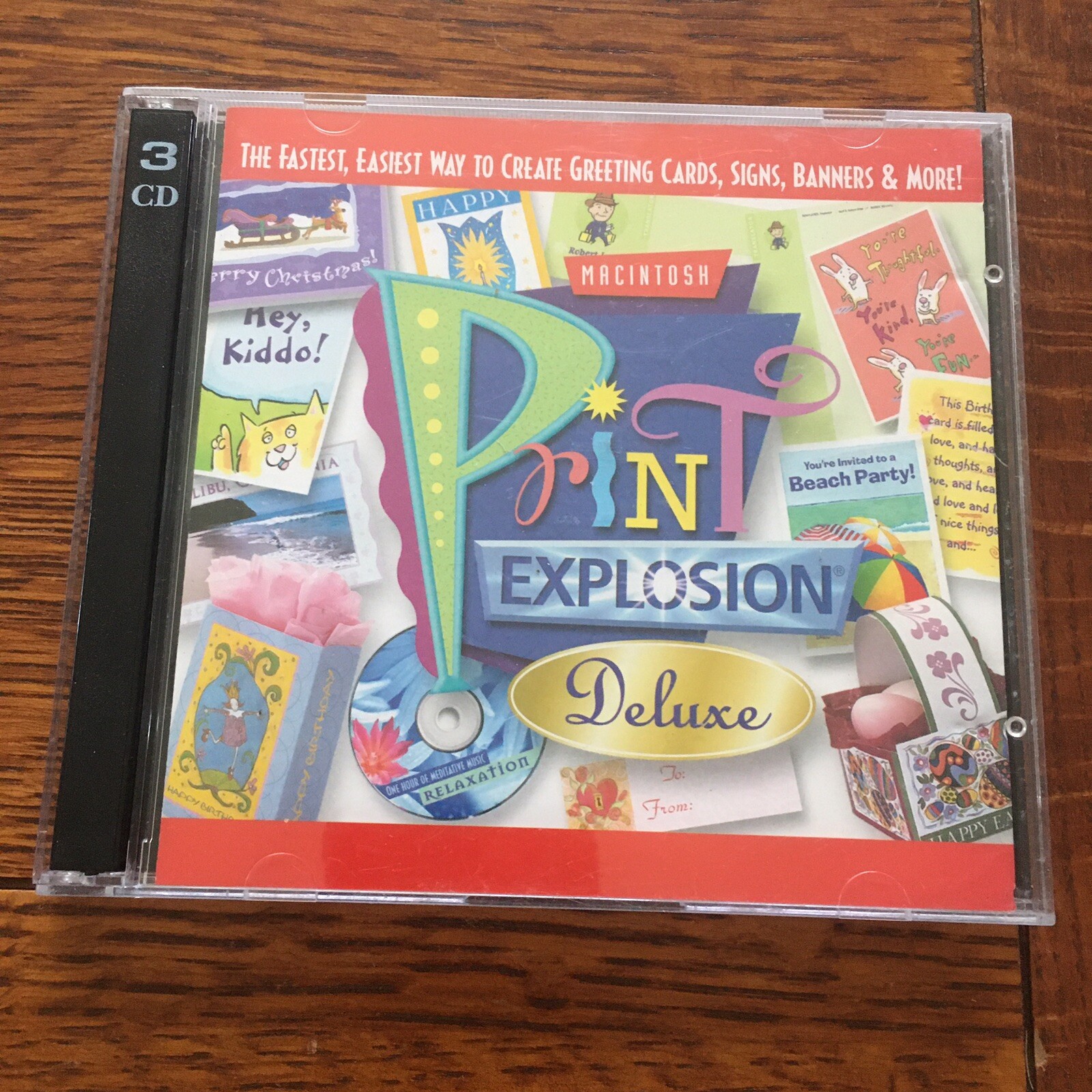 Nova Development Print Explosion Deluxe 3-Disc Graphics Software for Mac