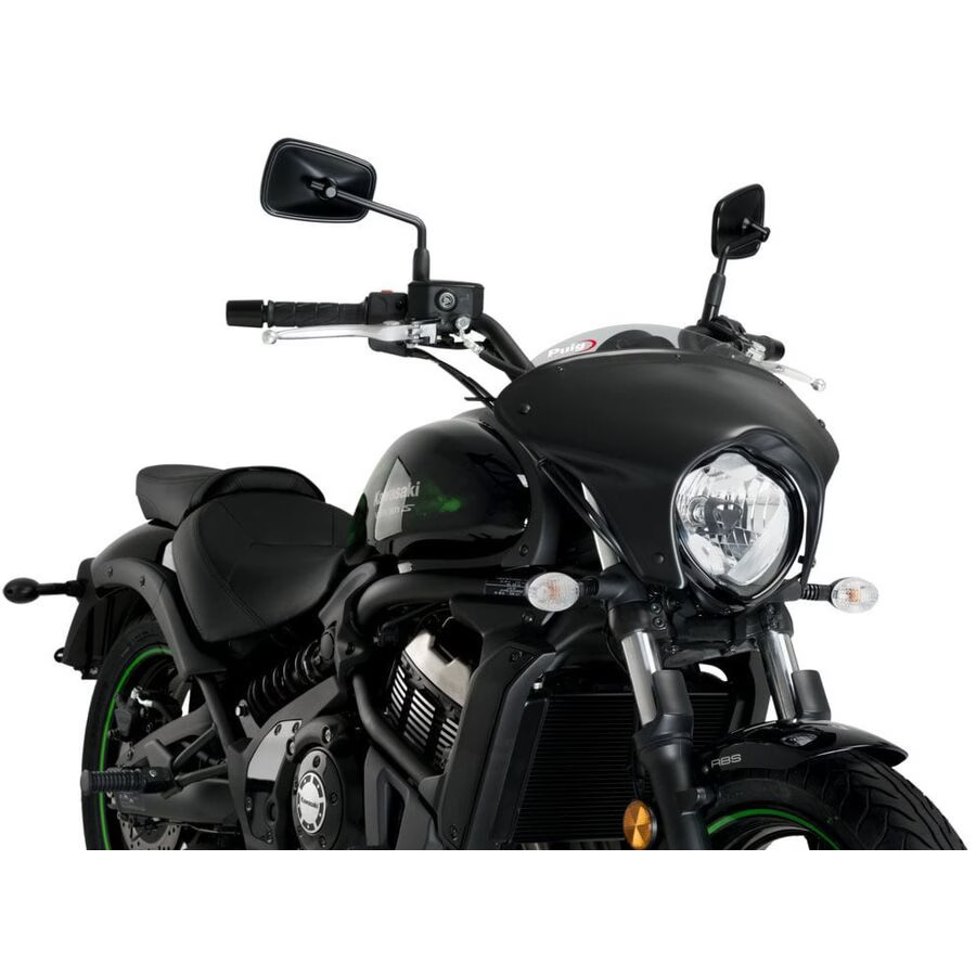 Puig Batwing SML Fairing Windshield - Smoke, Sport/Gloss Black Fairing 21075H