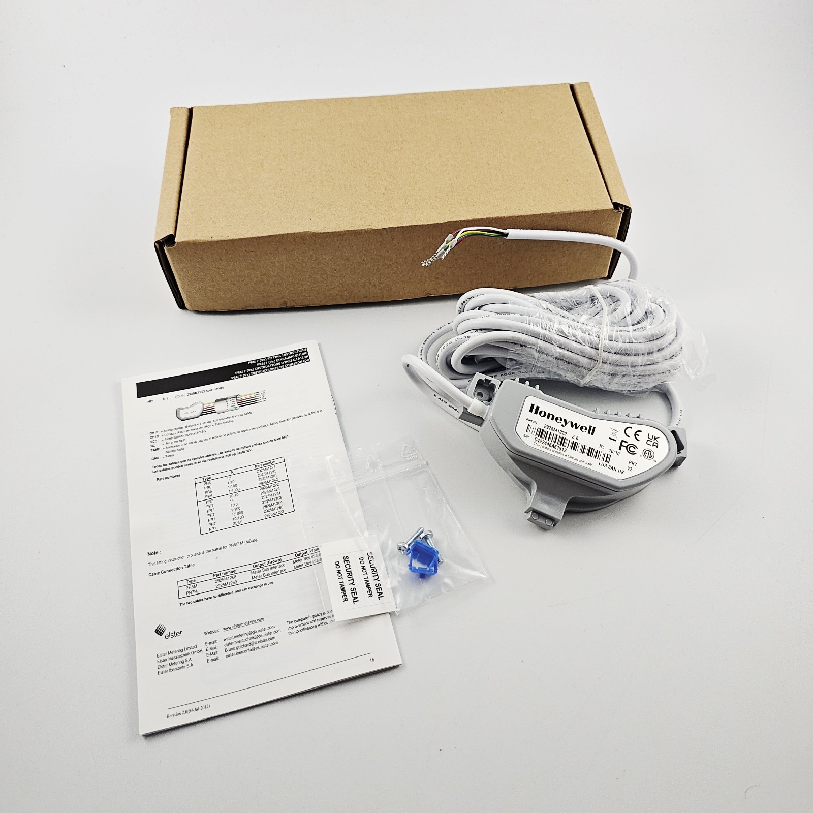 Elster Honeywell PR7 K 10:10 Pulse Communication Module 2925M1222 2.8 V2 *New*