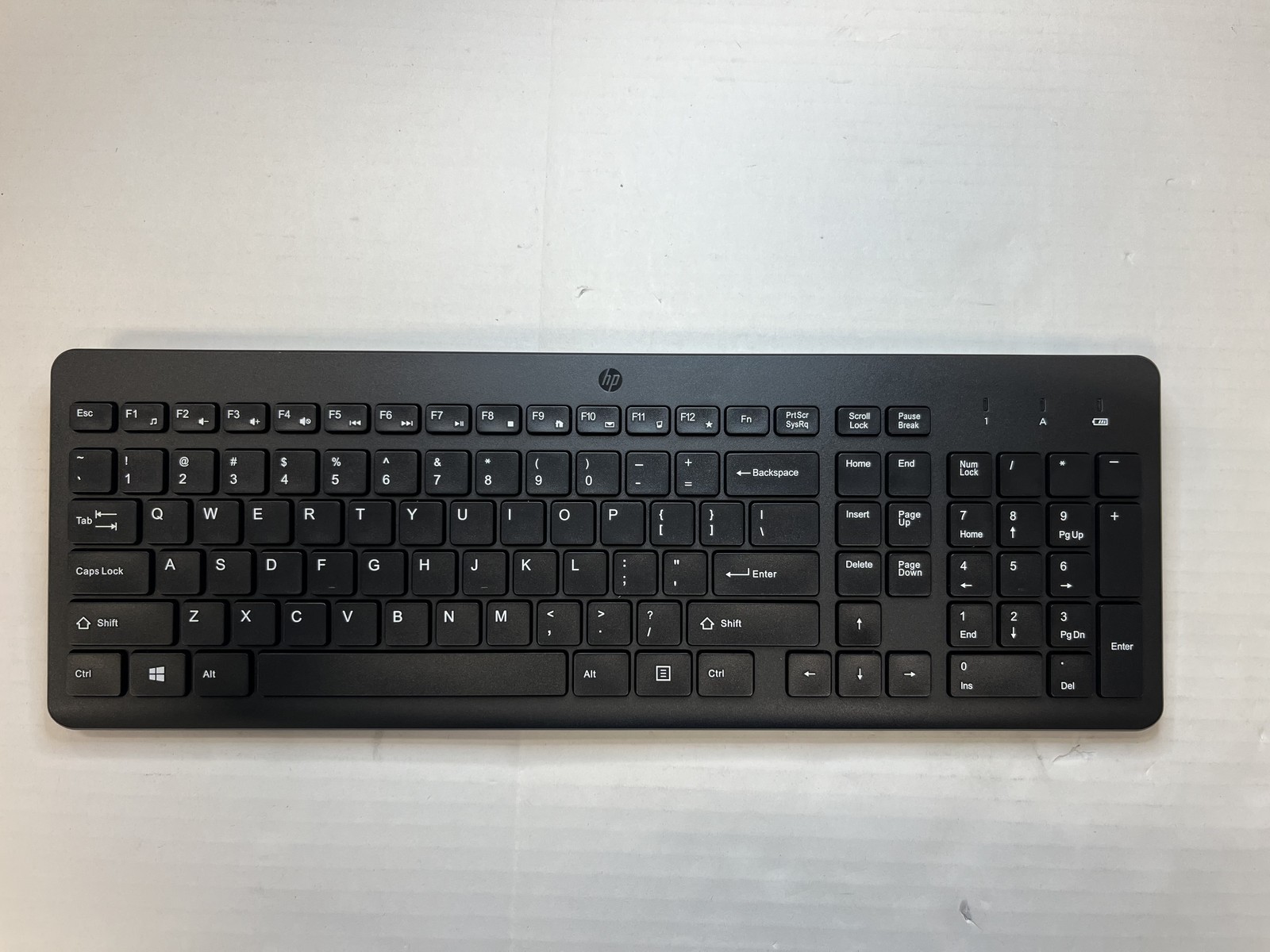 805T1AA#ABA HP 225 Wireless Keyboard 2.4GHz dongle connection 10m range