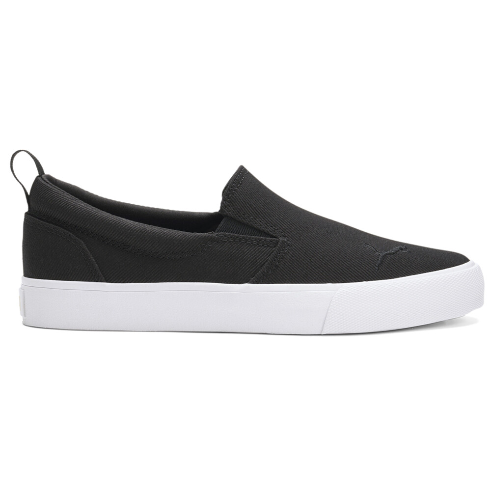 PUMA Bari Comfort Slip On  Womens Black Sneakers Casual Shoes 38462902