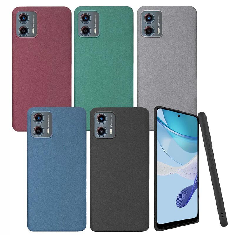 For Motorola Moto G 2023 5G RockSand Matte Rubber Silicone case back Skin cover