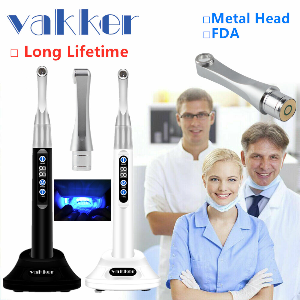 Vakker Dental Lab iLed Max Curing Light 1 Sec Cure Lamp, Wide Spectrum
