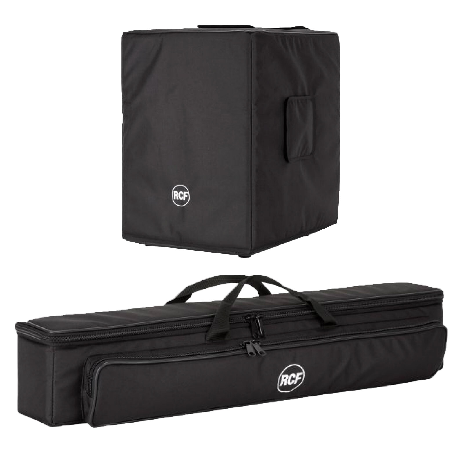 RCF EVOX 12 Active Portable 2-Way Array PA System + Protective Cover Set