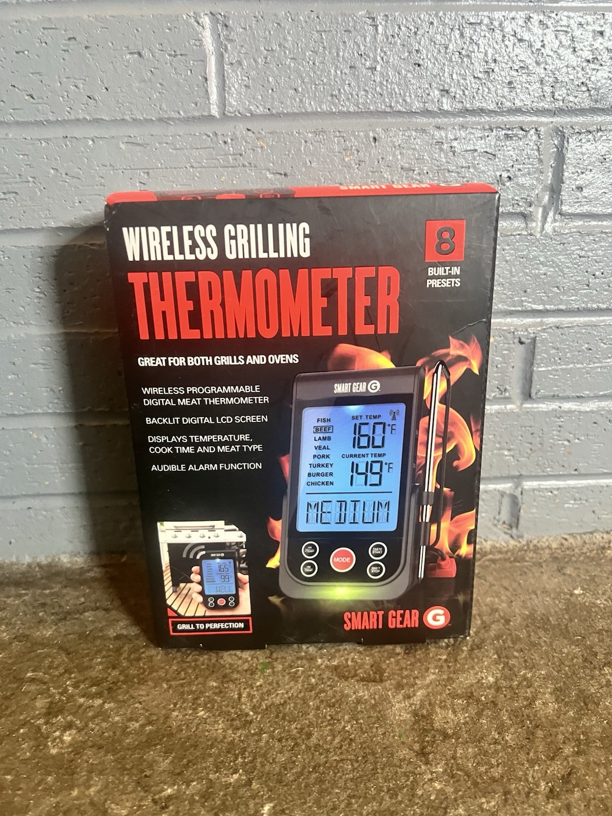 Expert Grill Remote Digital Wireless Grilling Thermometer Cooking BBQ 2016