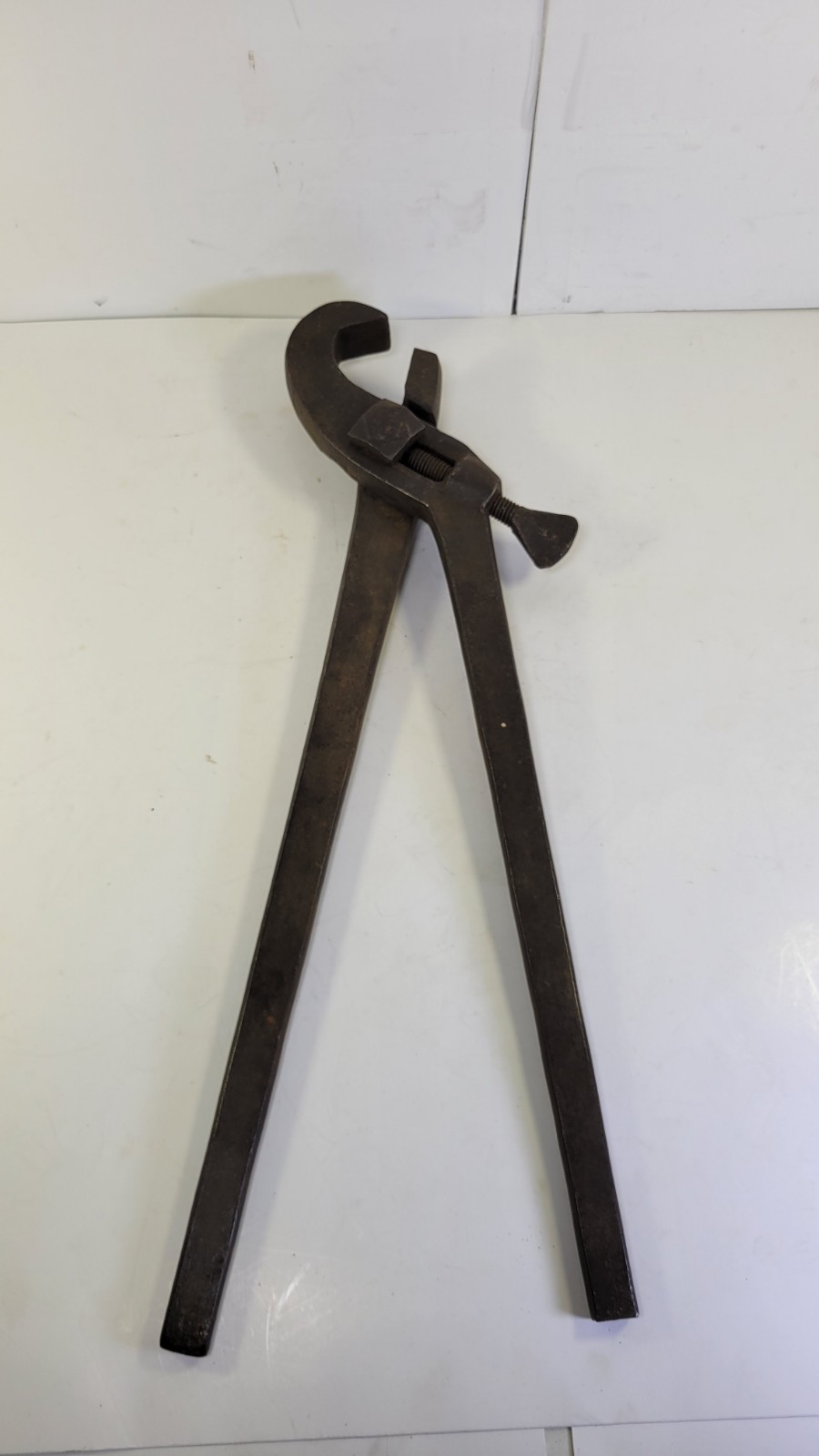 Antique Large Ferrier Blacksmith Farm Tool 20" Long Horseshoe