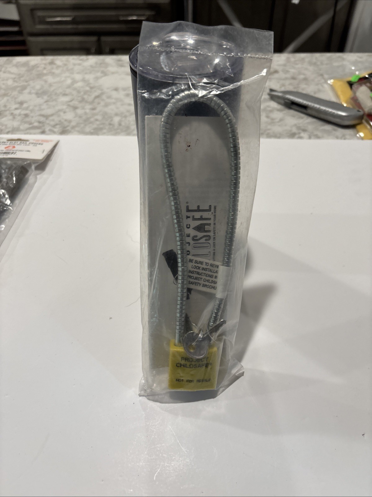 One NEW Project Childsafe Gun Lock Cable-Gun Firearm Shotgun Rifle Safety