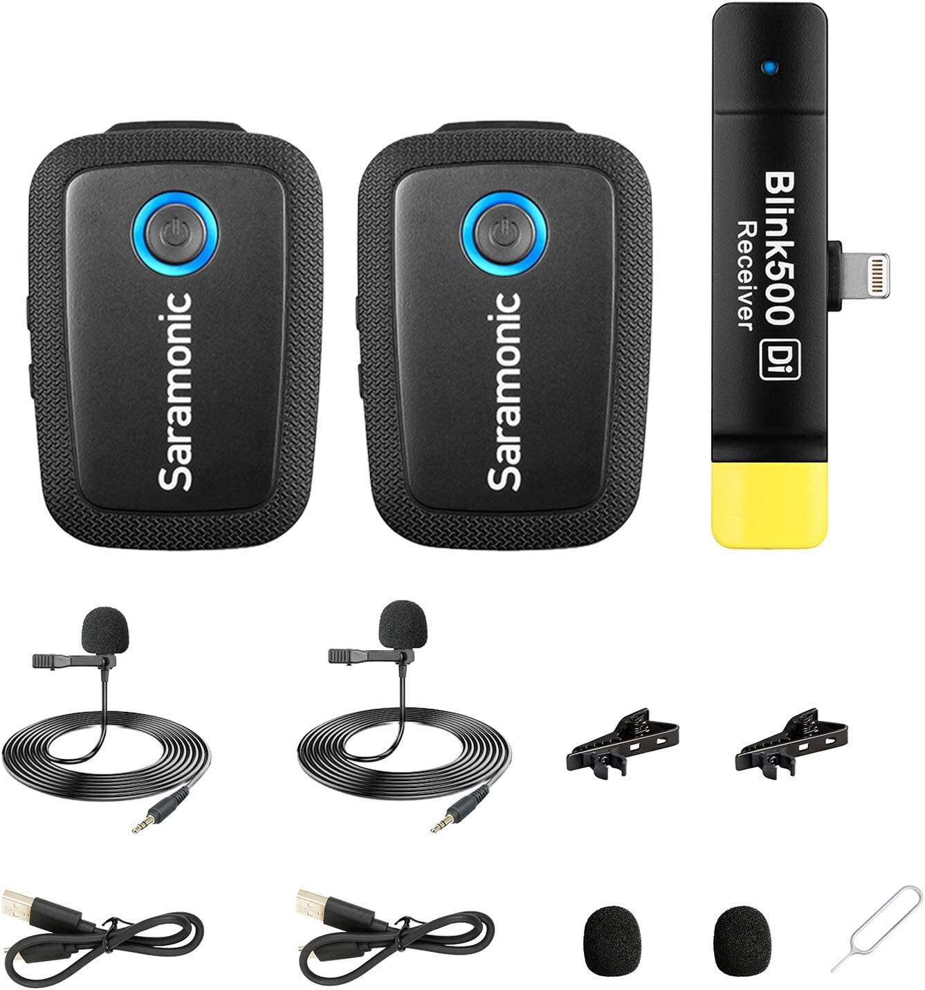 Saramonic BLINK500B4 2-Person Wireless Mic System for iPhone and iPad