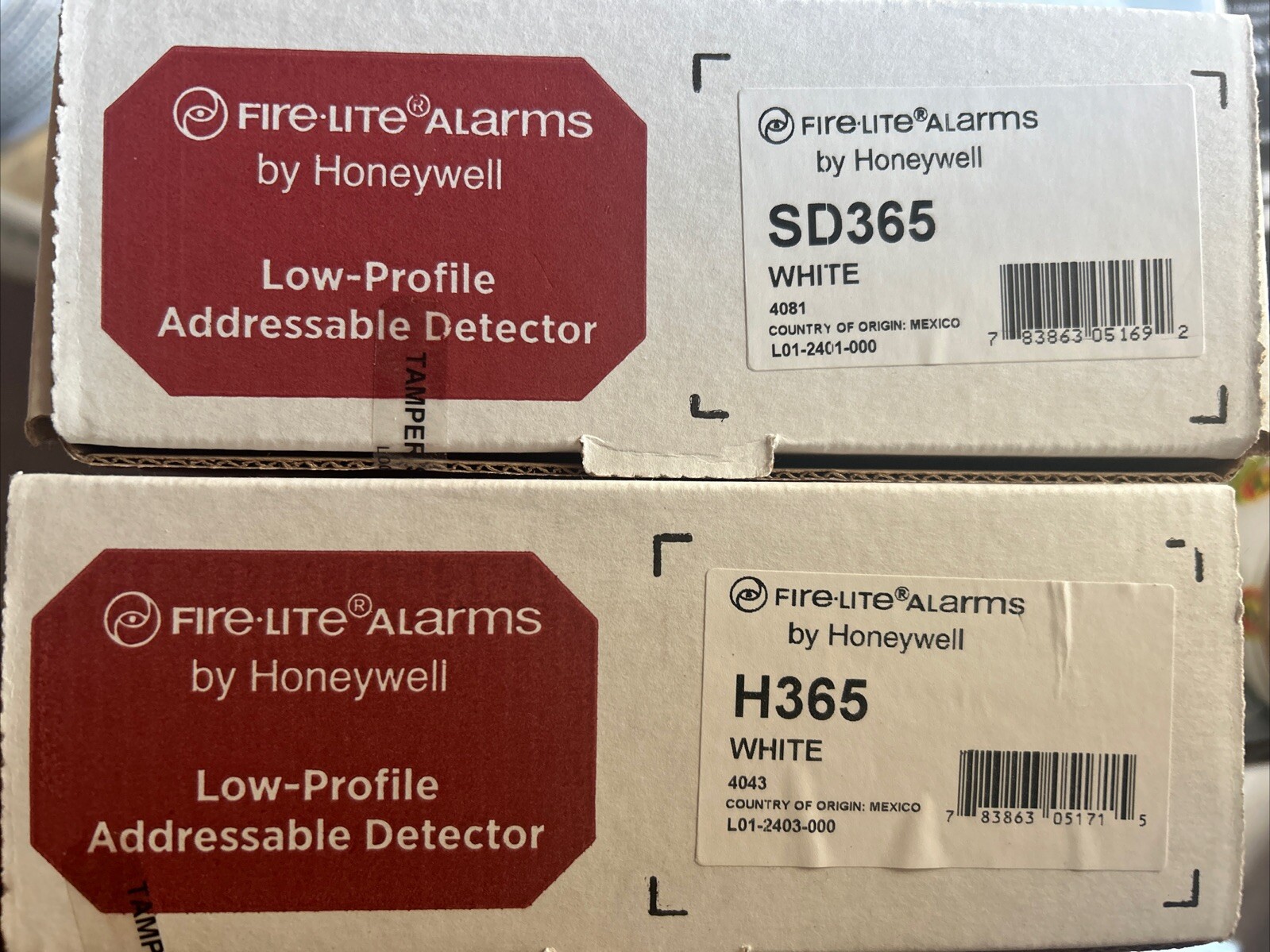 New Firelite SD365 (Smoke) & New HD365 (Heat)