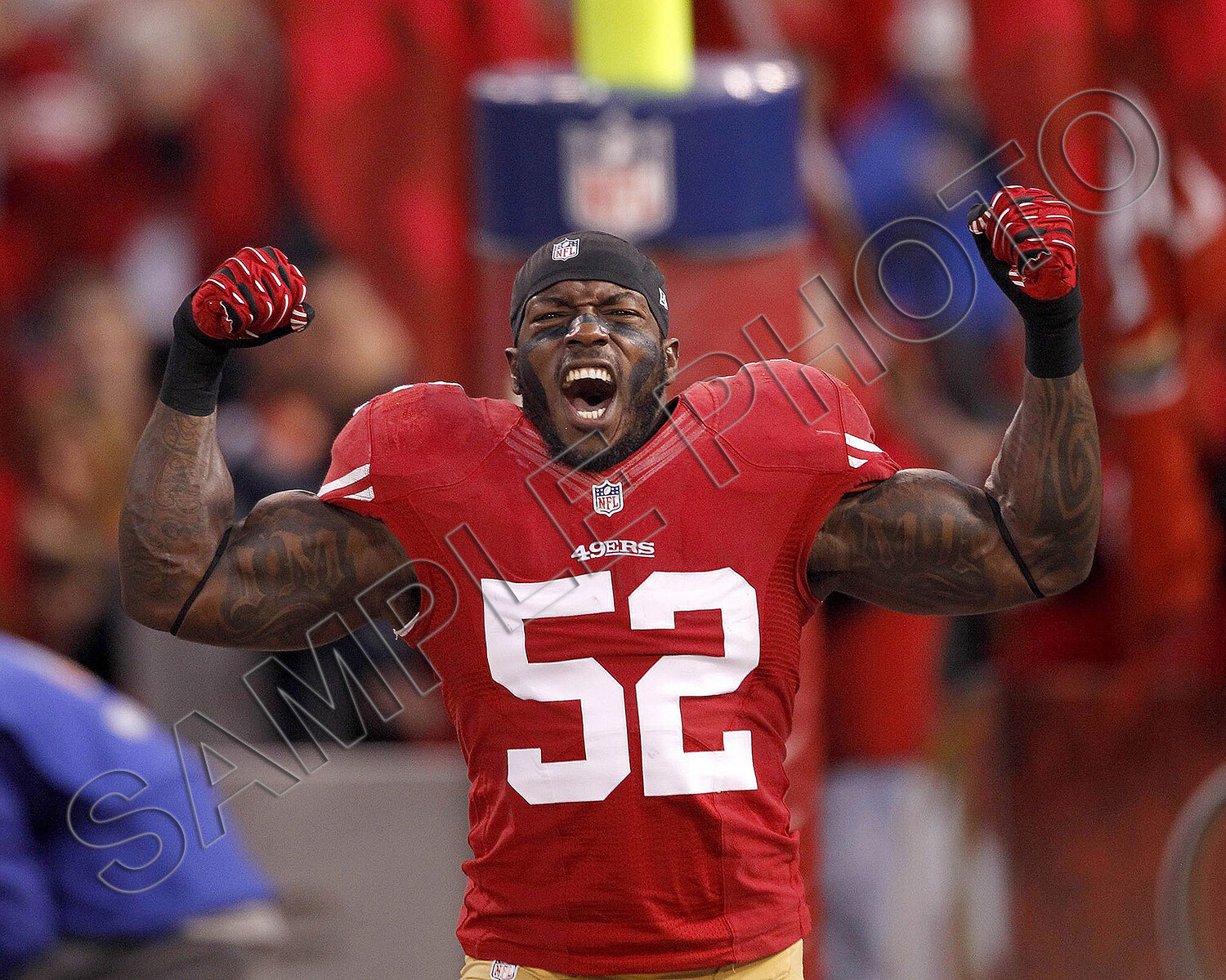 PATRICK WILLIS SAN FRANCISCO 49ERS 8X10 PHOTO HOF