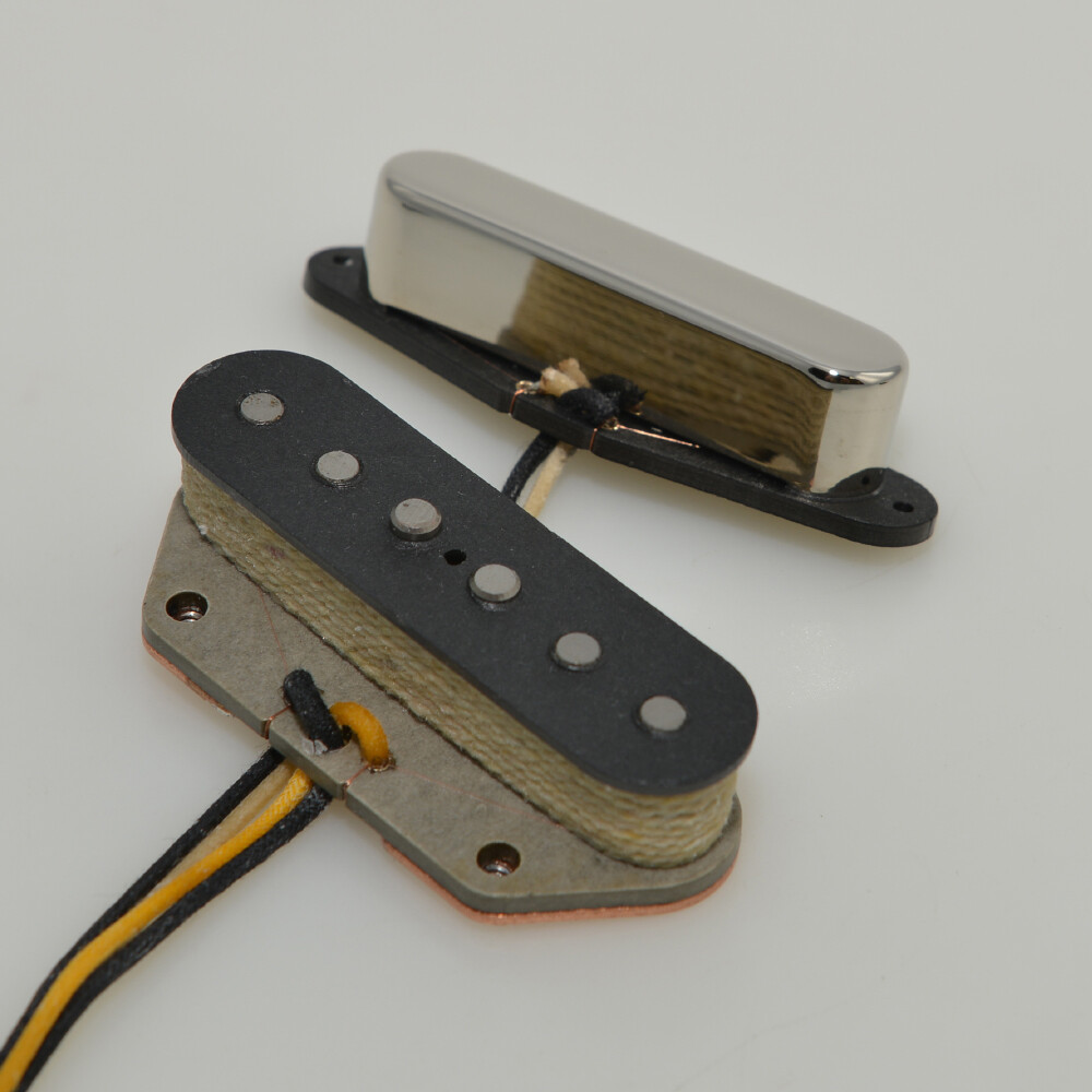 TLCaster Vintage Pickup Alnico 3 Stagger Flat Pole 7.4K telePickup for 50S Style